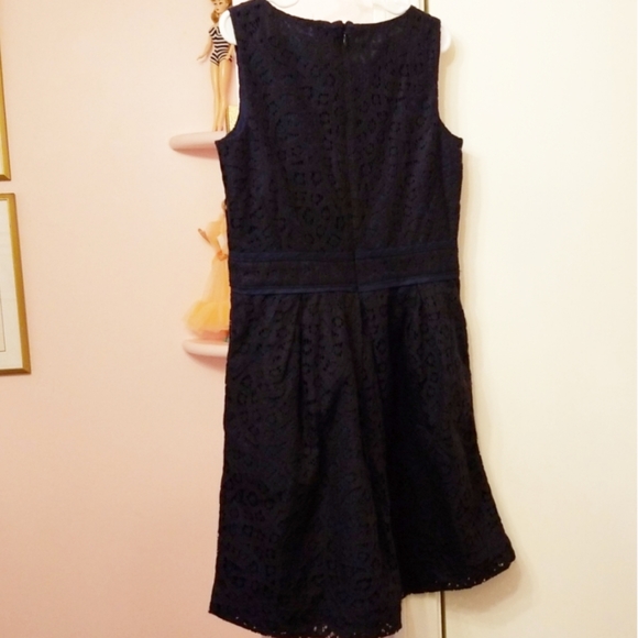 CREWCUTS navy lace dress - Picture 3 of 4